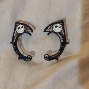 Nightmare before Christmas Jack skellington elf ear cuffs